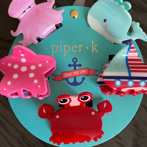 Piper K | Accessories | Nwt Piper K Hair Clips | Poshmark